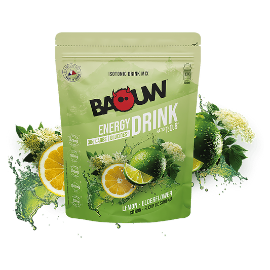 Energetický nápoj BAOUW ISOTONIC (585g) Citronový bezový květ