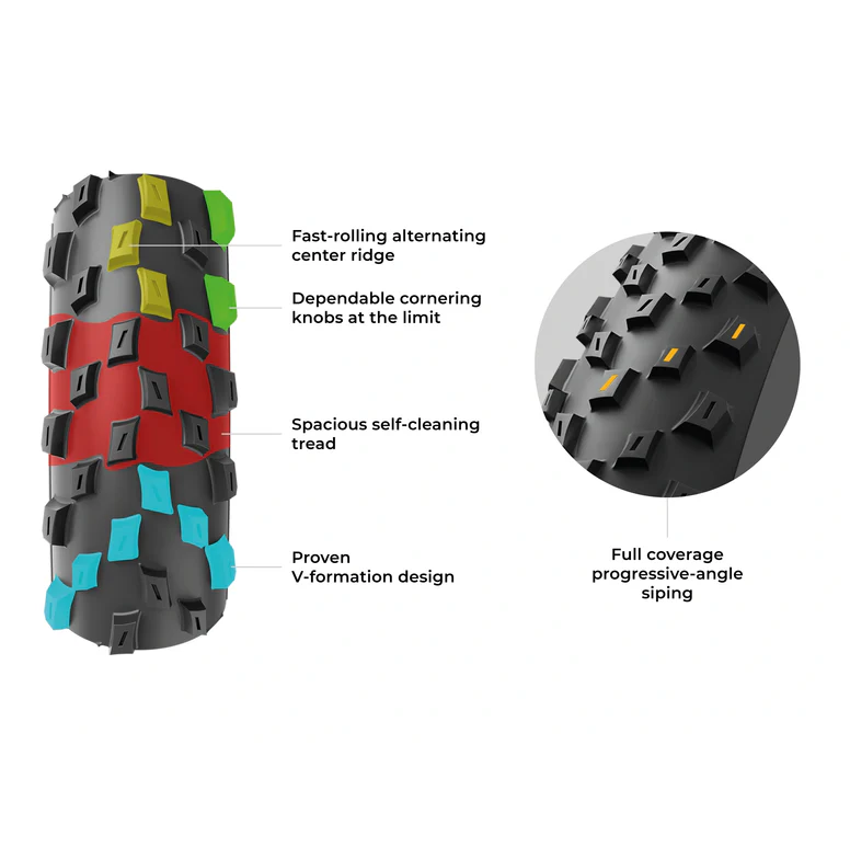 VITTORIA Barzo 27.5x2.4 XC Trail Graphene 2.0 Tubeless Ready Soft Black tire