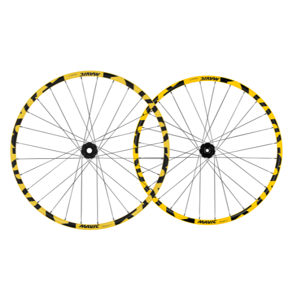 Pair of MAVIC DEEMAX DH YLW MULLET Wheels 20x110mm/12x148mm Boost