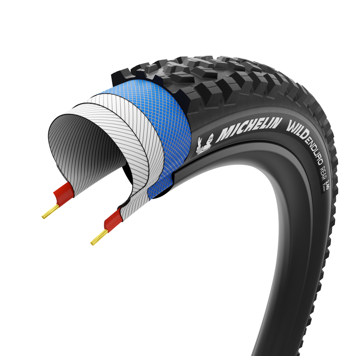 Pneumatika MICHELIN WILD ENDURO REAR Performance Line 29x2.40 Tubeless Ready Soft Black