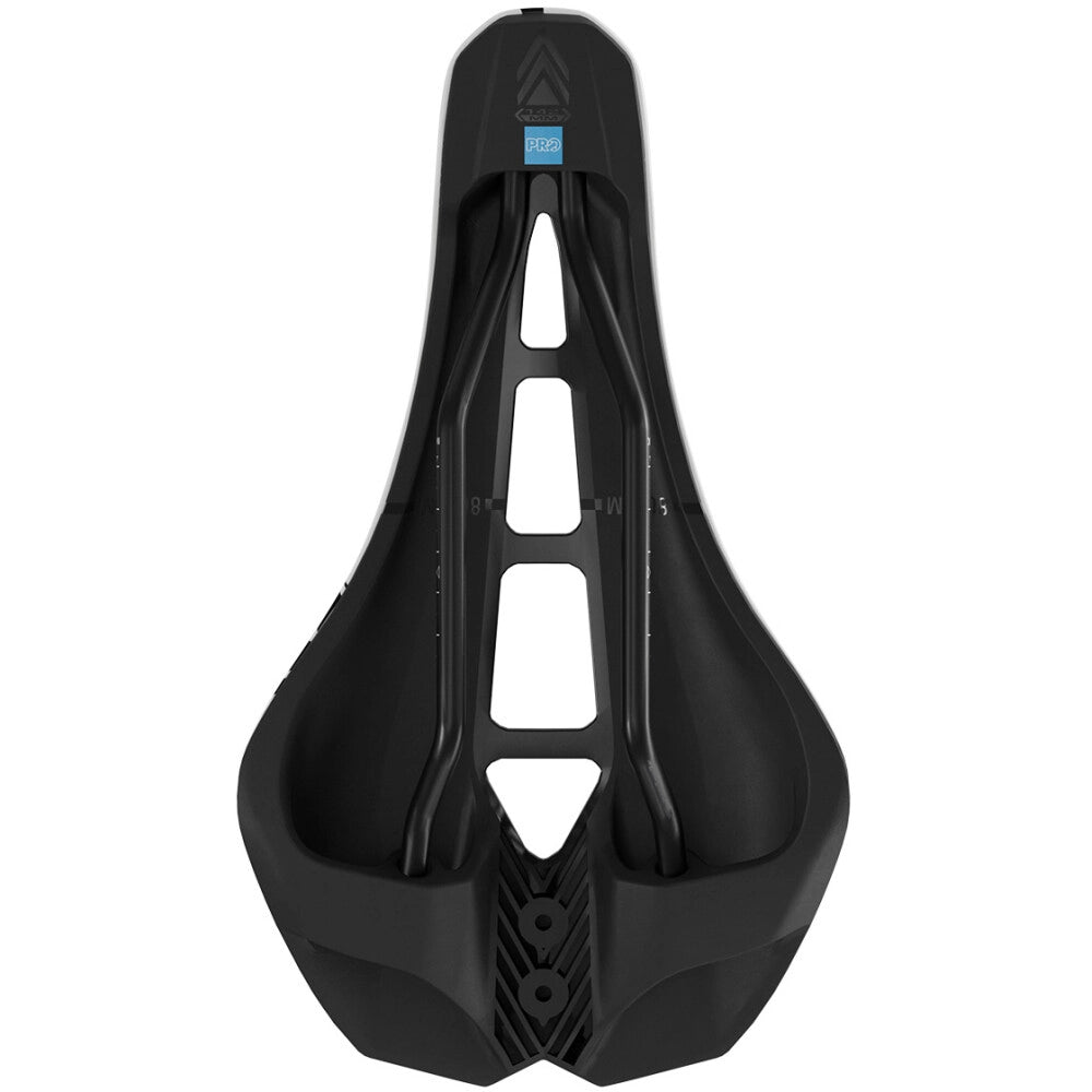 STEALTH PERFORMANCE 142mm PRO sedlo Bílé kolejnice z nerezové oceli