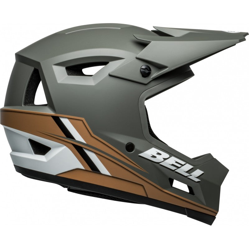 BELL SANCTION 2 DLX MIPS MTB přilba šedá/hnědá