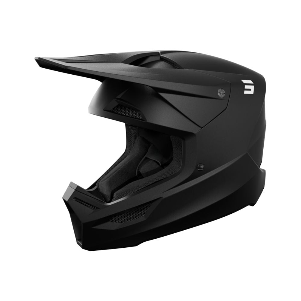 Casque BMX SHOT FURIOUS Solid Black Matt