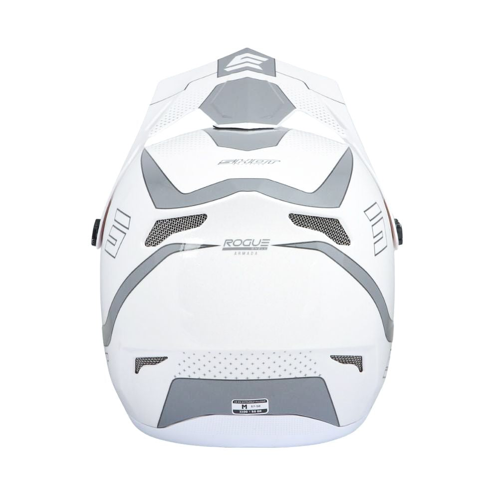 BMX helma SHOT ROGUE Armada White Pearly