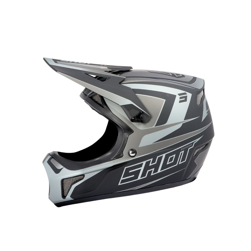 Dětská BMX přilba SHOT ROGUE Junior Level Black Matt