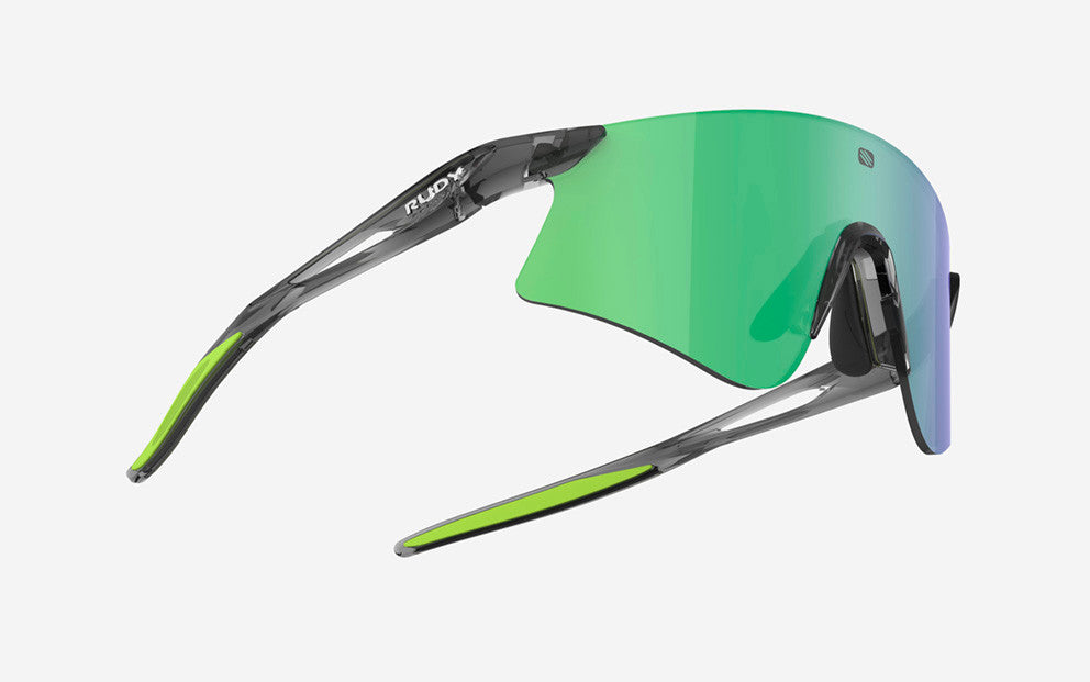 RUDY PROJECT ASTRAL Crystal Ash Glasses RP Optics Multilaser Green Lenses