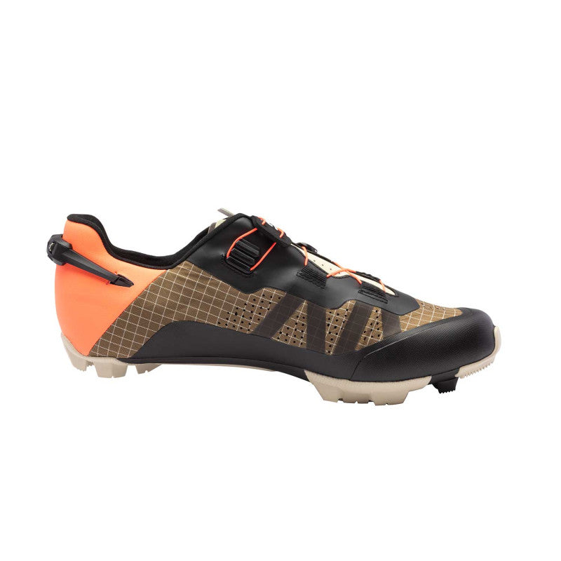 SIDI AERON XC/Gravel MTB shoes Brown/Black/Orange