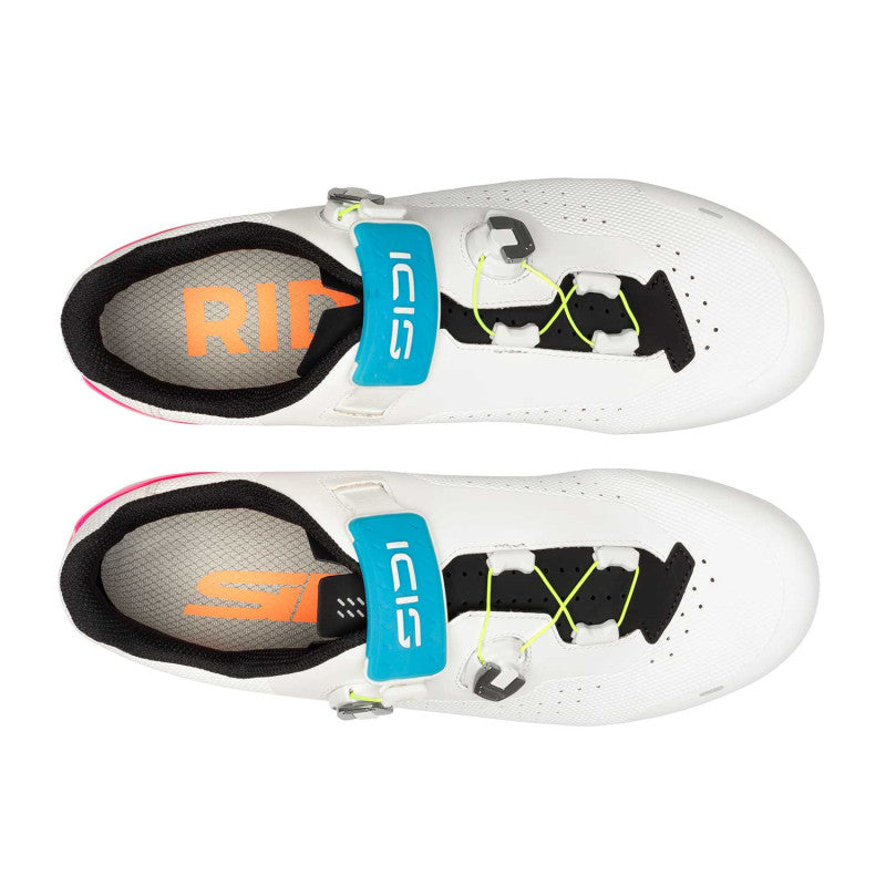 SIDI GENIUS X WYVE Silniční obuv White/Pink
