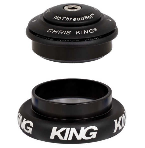 Poloviční / externí hlavové složení CHRIS KING INSET 7 1"1/8-1,5" ZS44/EC44 Matt Black