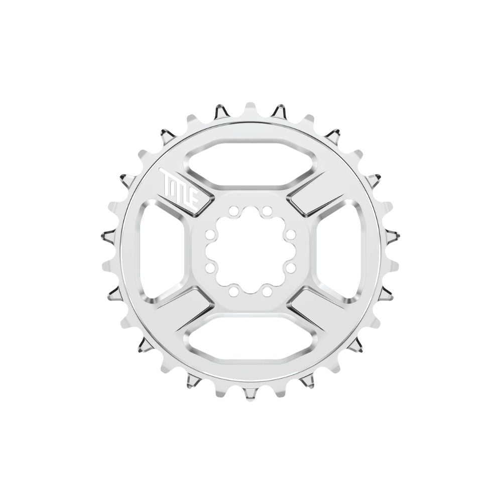 Plateau TITLE CR1  12V SHIMANO DM 8 Vis Chrome