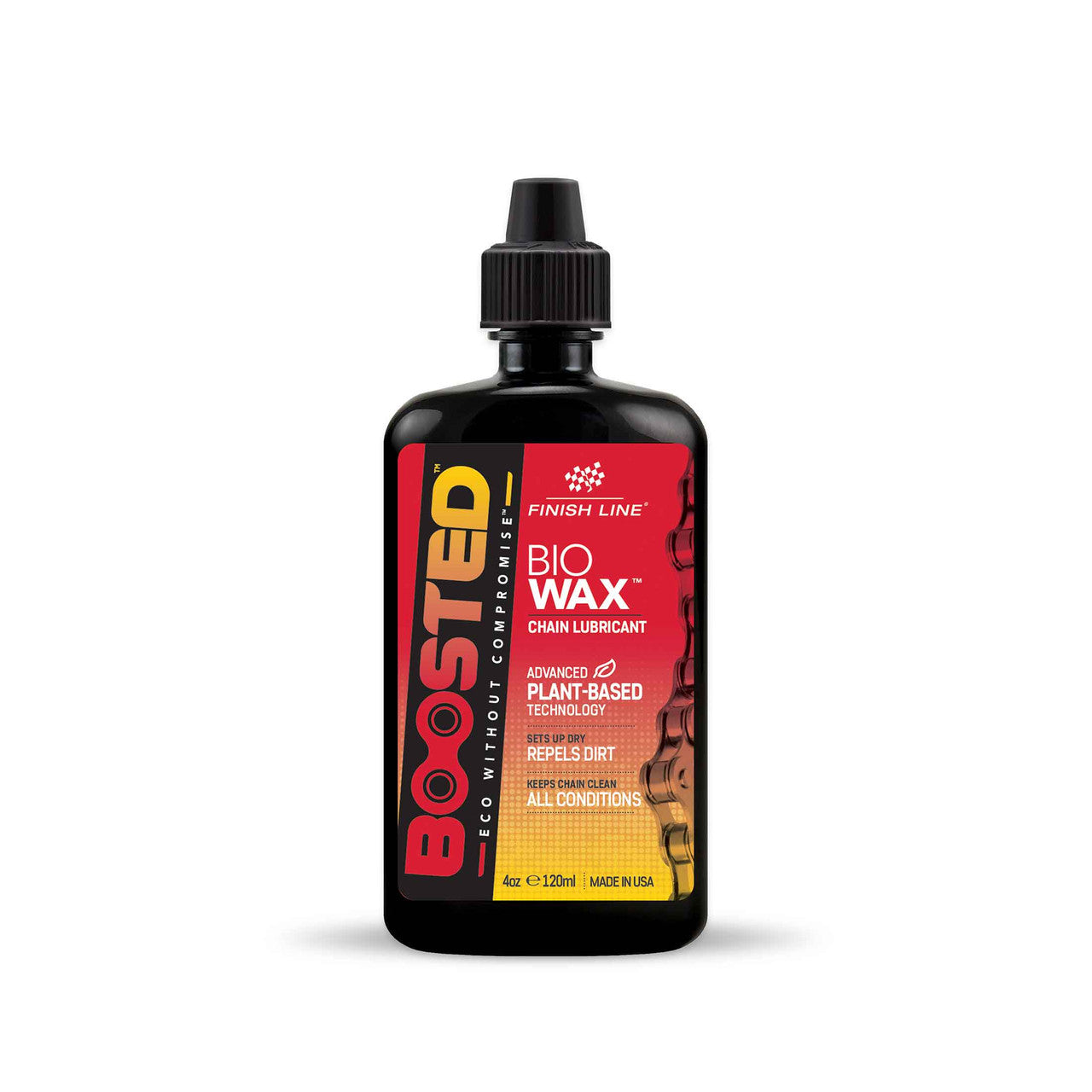 Mazivo na řetěz FINISH LINE BOOSTED™ BIO WAX (120 ml)