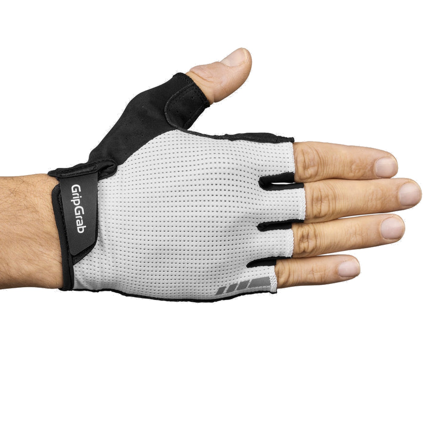 Krátké rukavice GRIPGRAB EXPLR RC MAX, bílé