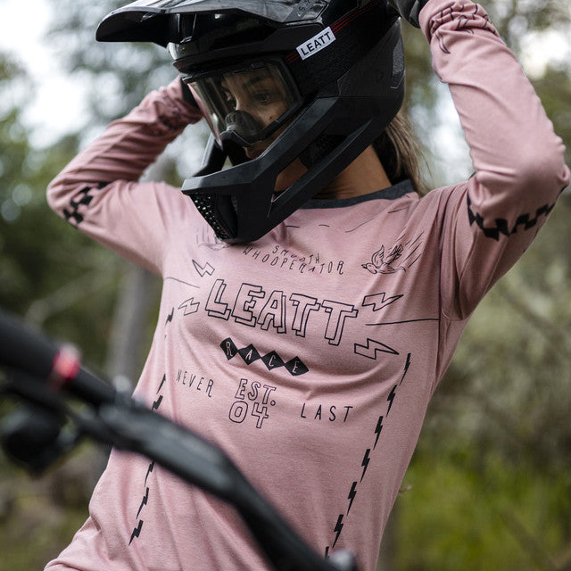 LEATT MTB GRAVITY 3.0 Women's Long Sleeve Jersey Pink