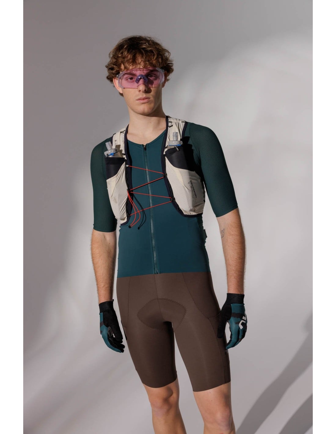 NORTHWAVE EXTREME ROCK Bib Short hnědý