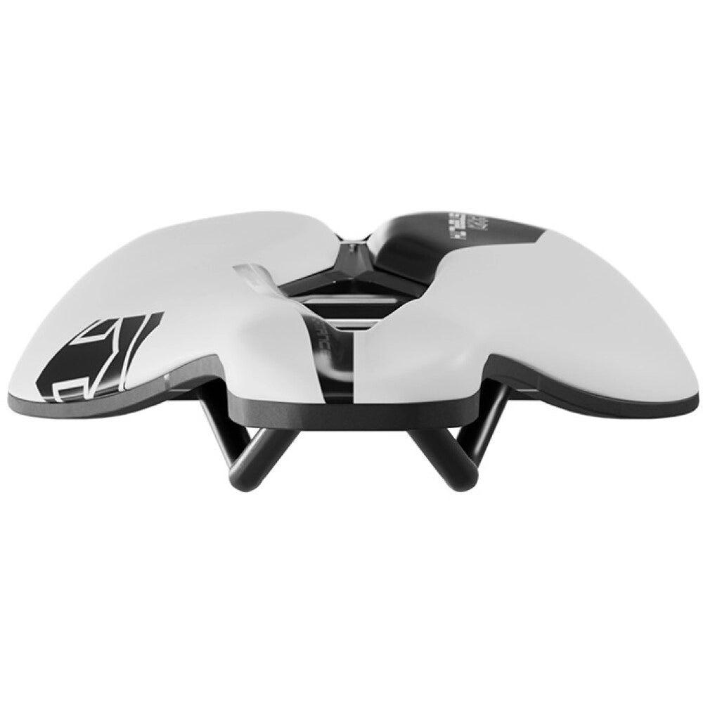 STEALTH PERFORMANCE 142mm PRO sedlo Bílé kolejnice z nerezové oceli