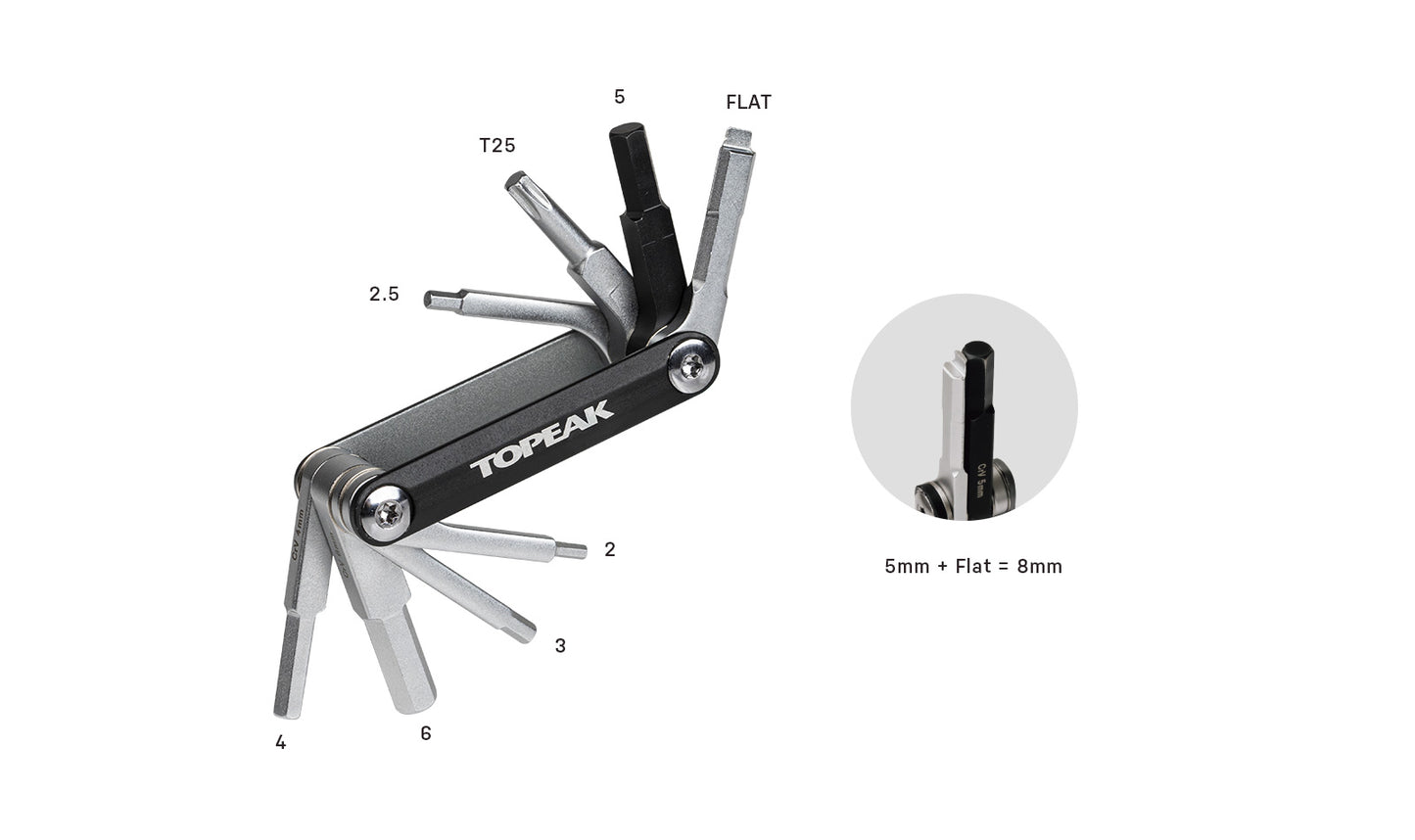 Multifunkční nářadí Co2 TOPEAK TUBIMASTER RXT Pro