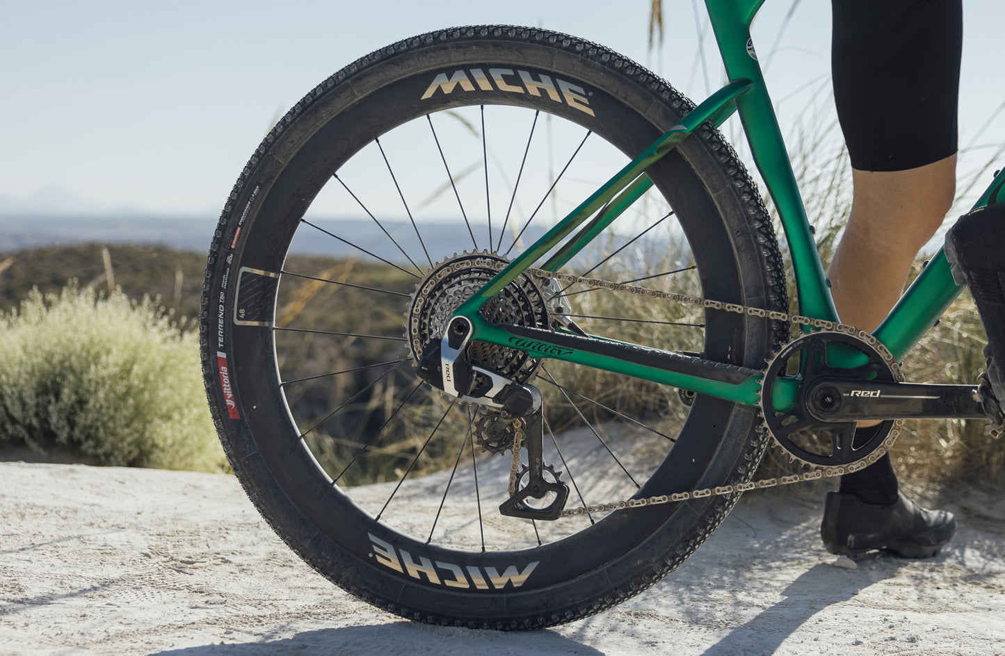Pair of MICHE GRAFF AERO 48 Tubeless Ready Wheels (Center Lock)