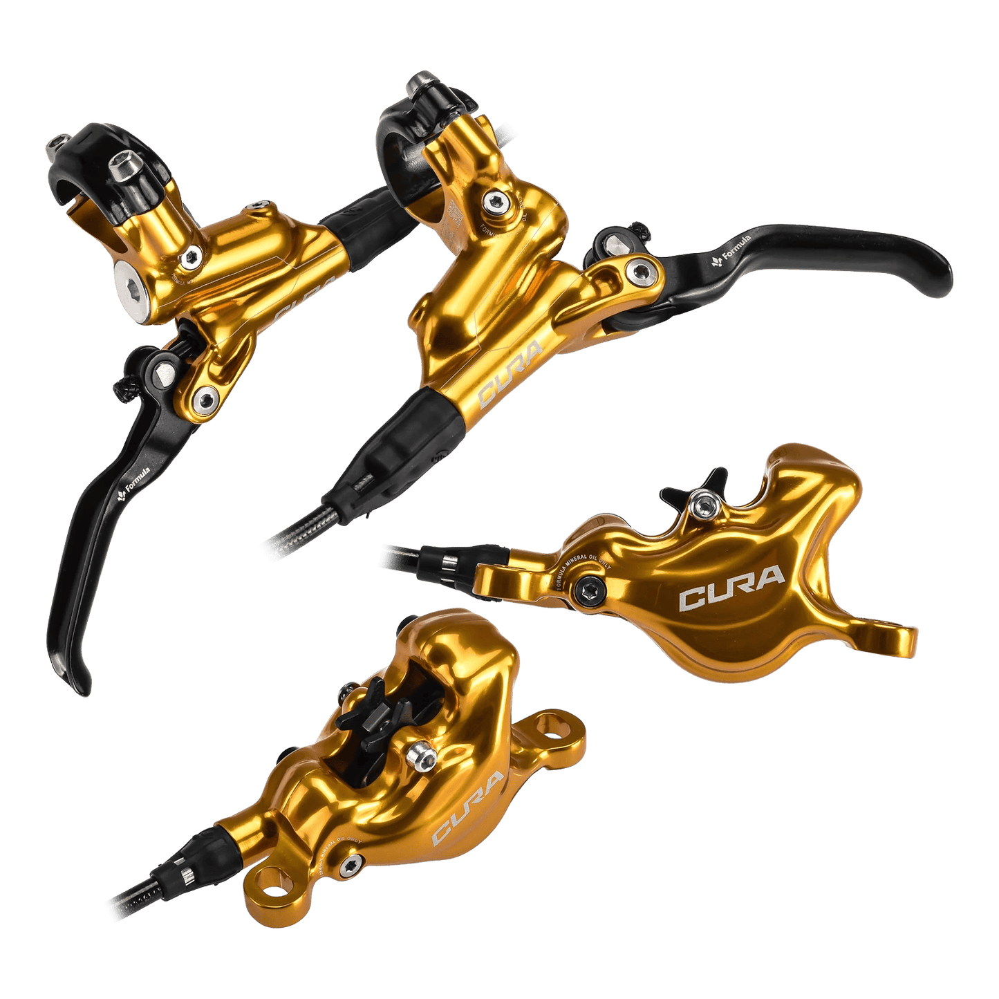 Pair of FORMULA CURA Gold brakes