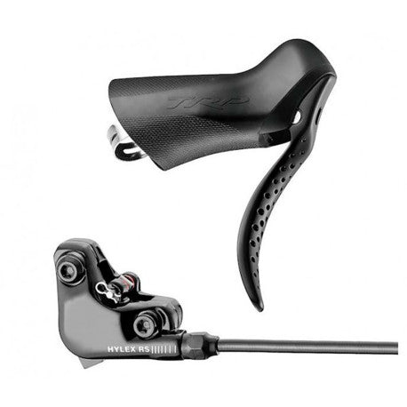 TRP HYLEX RS Flat Mount Left Lever and Hydraulic Brake Caliper Black