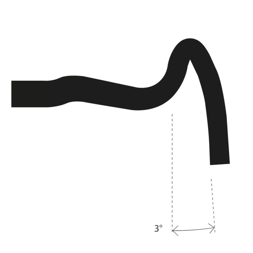 DEDA GERA ALU 6061 EOS-Endurance DCR 24° POB FINISH řídítka