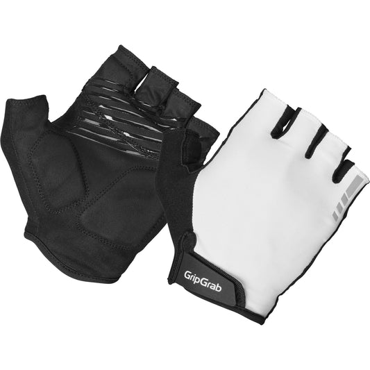 Krátké rukavice GRIPGRAB RIDE RC MAX, bílé