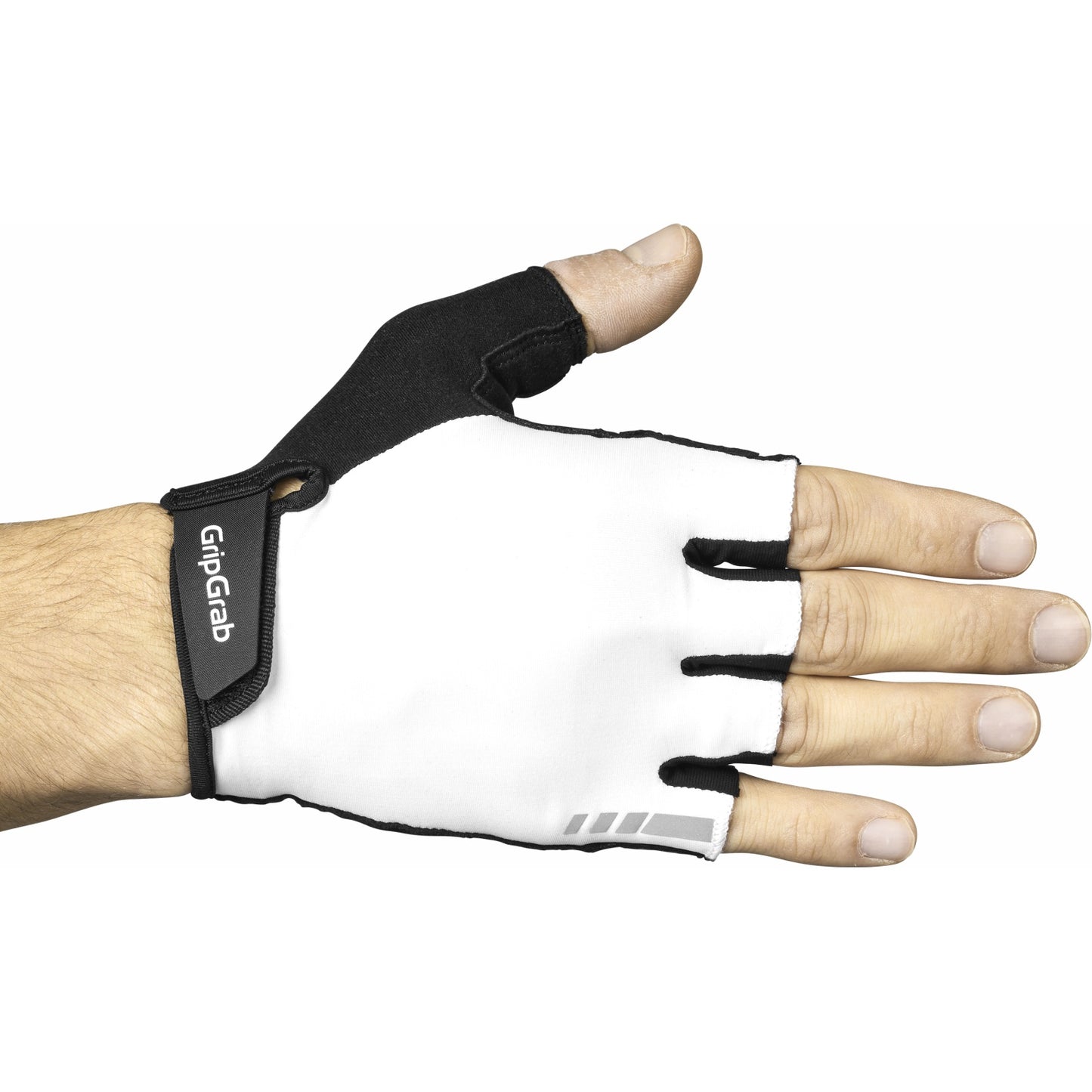 Krátké rukavice GRIPGRAB RIDE RC MAX, bílé