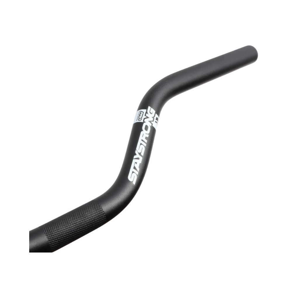 Řídítka BMX STAYSTRONG Chevron Exp Alu Black Ø22.2mm
