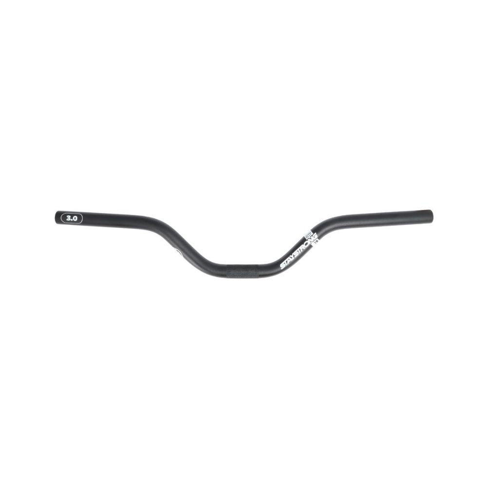 Řídítka BMX STAYSTRONG Chevron Exp Alu Black Ø22.2mm