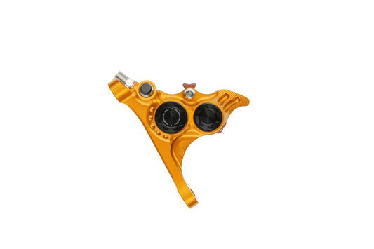 Front Brake Caliper HOPE RX4+ SL FMF (+20) 70mm 4 Pistons Mineral Orange