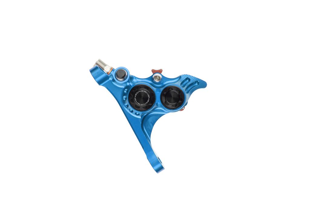 Přední brzdový třmen HOPE RX4+ SL FMF (+20) 70mm 4 písty DOT Blue