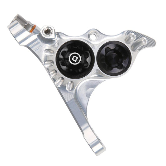 Hydraulický přední brzdový třmen HOPE RX4+ FMF (+20) 70mm 4 písty DOT Silver