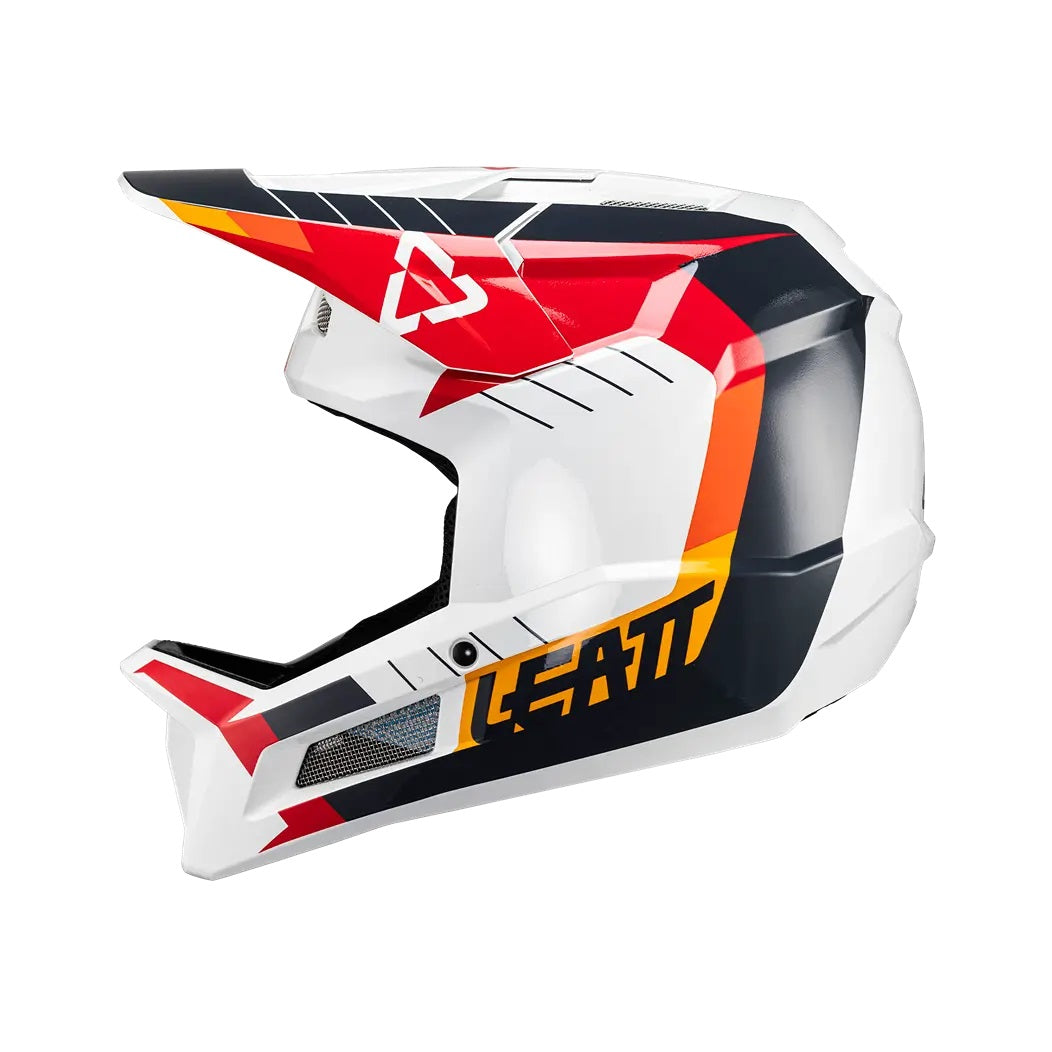 Přilba LEATT MTB GRAVITY 2.0 bílá/červená