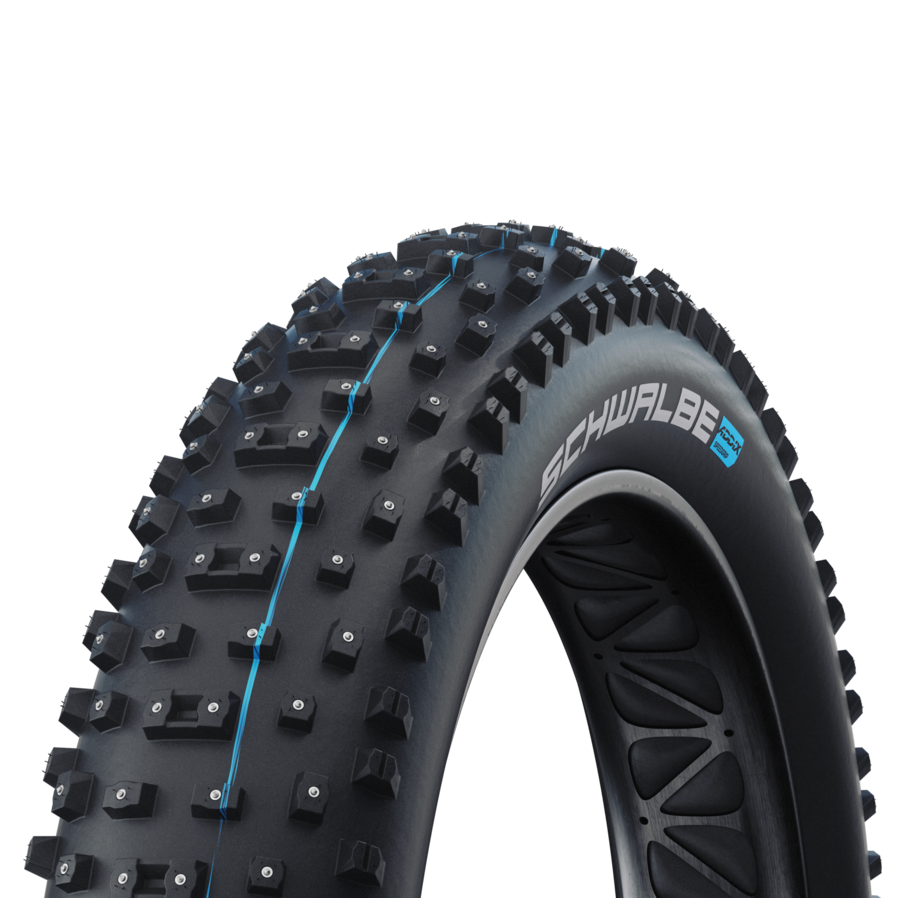 SCHWALBE Al MIGHTY SuperGround Addix 26x4.80 Tubeless Easy Flexible Black Studded Tire