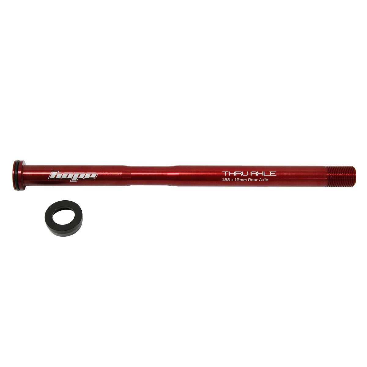 Osa zadního kola HOPE 186 mm #HTAR186 Red
