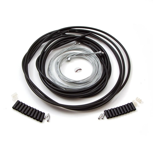 Sada lanek a hadic přehazovačky a brzdy CLARKS z nerezové oceli