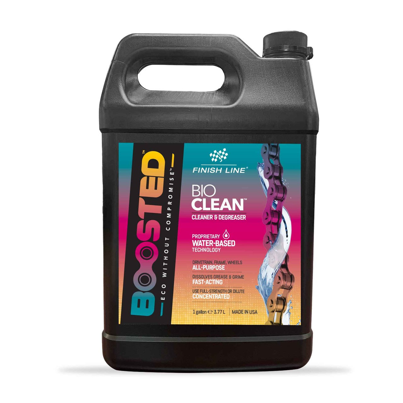FINISH LINE BOOSTED™ BIO CLEAN odmašťovač/čistič na vodní bázi (3,77 l)