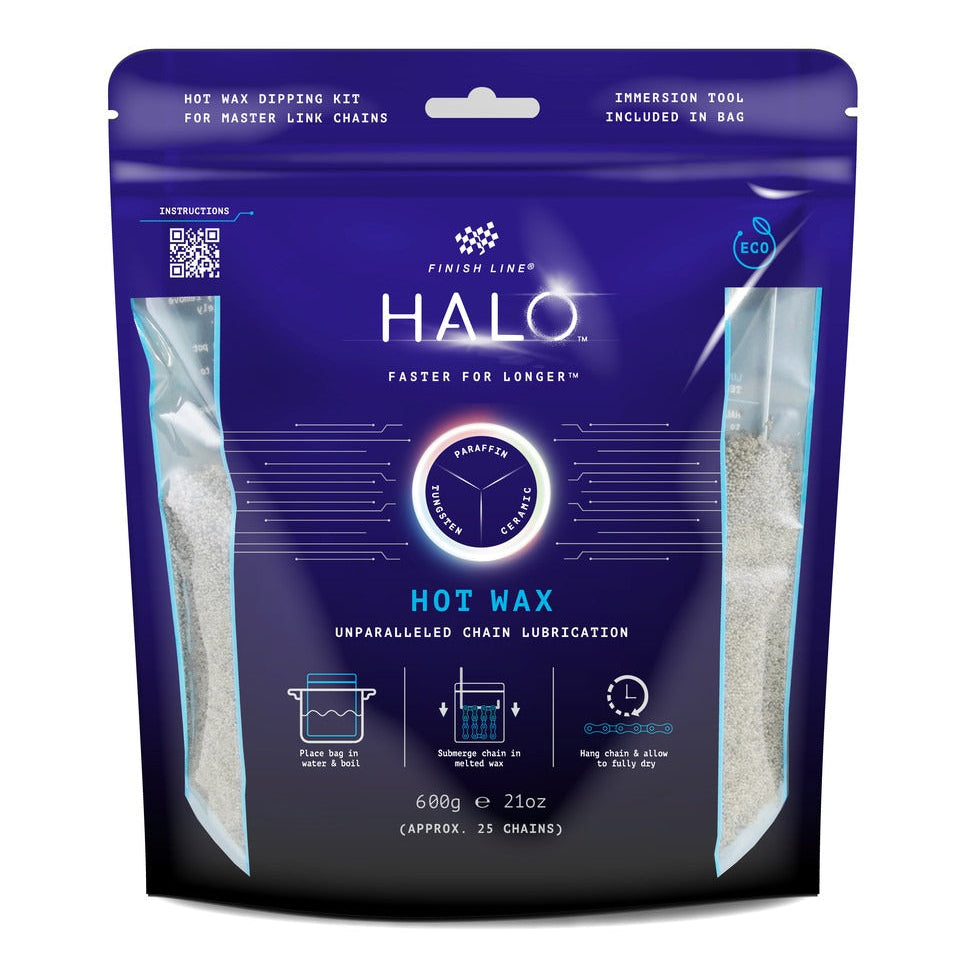 HALO WAX FINISH LINE Mazivo na řetězy Horké voskové granule (600 g)