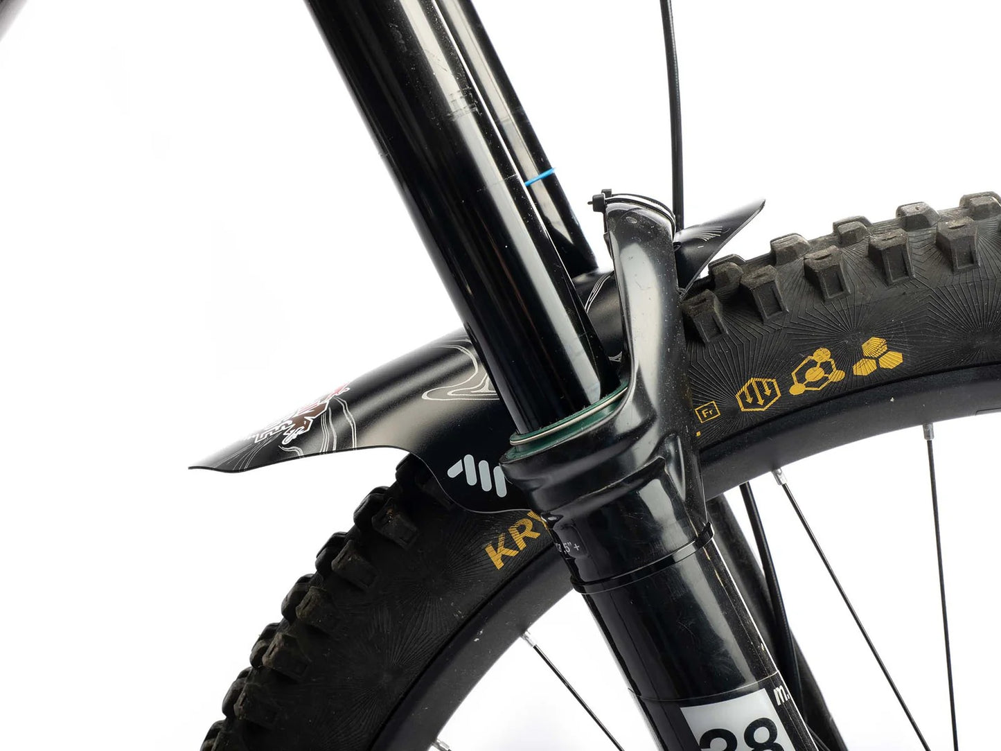 ALL MOUNTAIN STYLE Mudguard Red Bull Rampage Ridgeline Brown