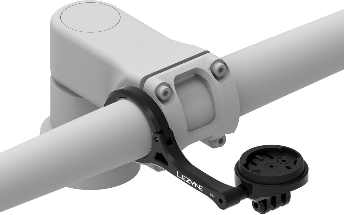 Držák na řídítka LEZYNE pro GPS GARMIN/WAHOO/LEZYNE, černý