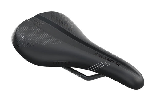 WTB SOLANO SL 142mm Black Titanium Rails Saddle