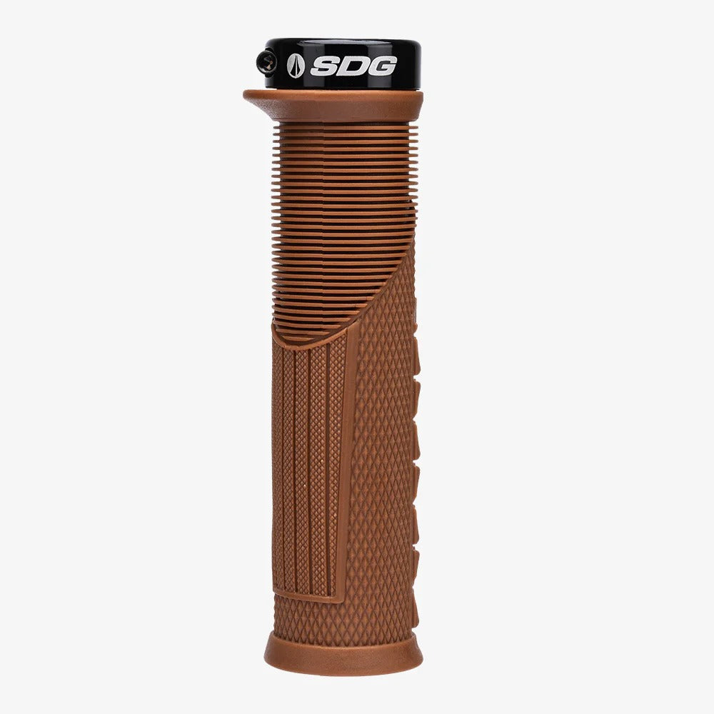 SDG OPEN CORE THRICE gripy 136 mm hnědé