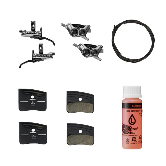 Pár brzd SHIMANO XTR M9220 Enduro se 4 pístky
