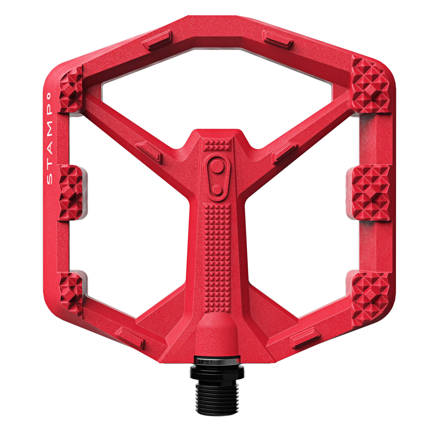 Ploché pedály CRANKBROTHERS STAMP 0 Large Red