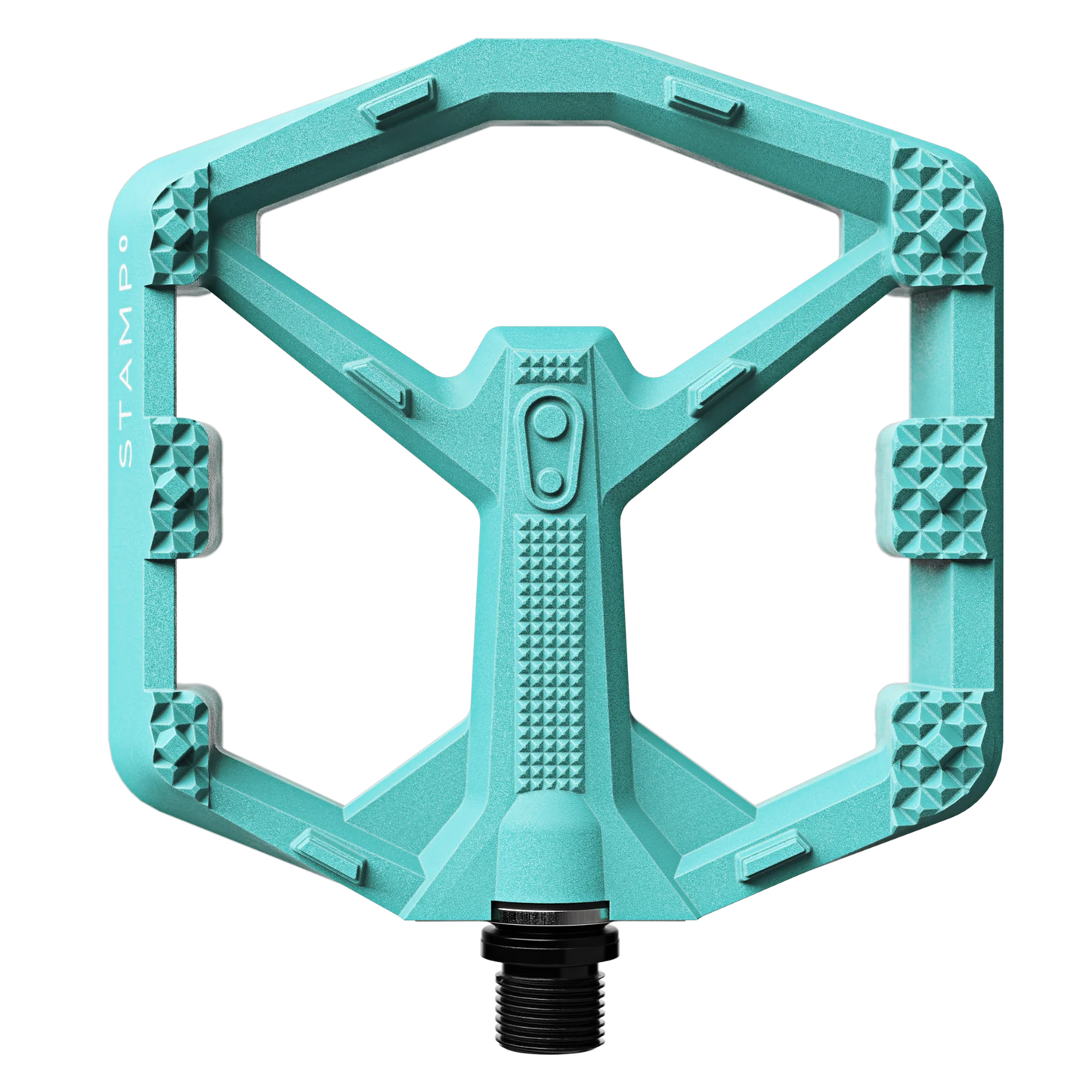 Ploché pedály CRANKBROTHERS STAMP 0 Large Turquoise