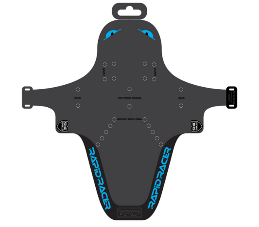 Blatníky RRP EnduroGuard Standard (vidlice 80 až 120 mm) Black/Sky Blue
