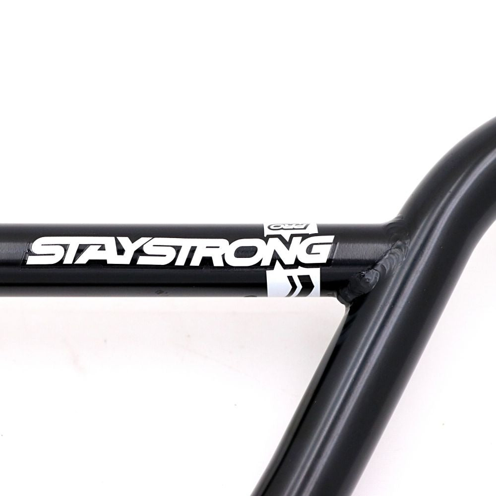Řídítka BMX STAYSTRONG Chevron Cruiser V2 Black Ø22.2mm