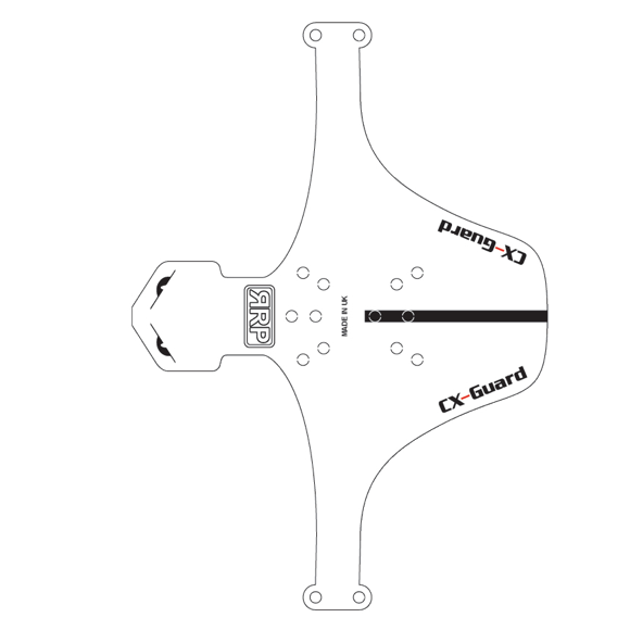 RRP CX GUARD front mudguard