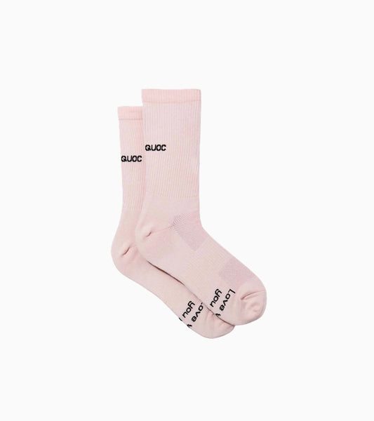 QUOC ALL ROAD Socks Pink