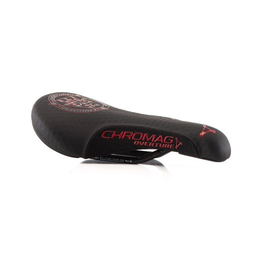 Saddle CHROMAG OVERTURE Rails CrMo Black/Red