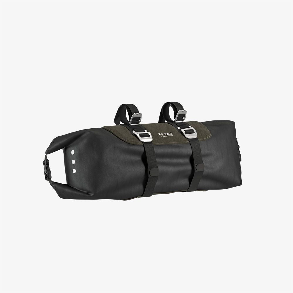 BROOKS SCAPE ROLL Brašna na řídítka zelená